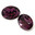 Round Stones Swarovski (Ювелирные кристаллы Сваровски) Овал Сваровски цвет Amethyst