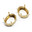 Round Stones Swarovski (Ювелирные кристаллы Сваровски) Оправы для кристаллов 4122 латунь