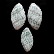 Кабошоны из натуральных камней Скарн комплект кабошонов №1701153