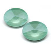 Round Stones Swarovski (Ювелирные кристаллы Сваровски) Oval Rivoli Swarovski Mint Green