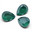 Fancy Stone Swarovski (Капли Сваровски) 4320 Капли Swarovski Royal Green (Роял Грин)