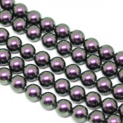 Round Pearl Swarovski (Круглый жемчуг Сваровски) 5810 Жемчуг Сваровски (Pearl) Iridescent Purple