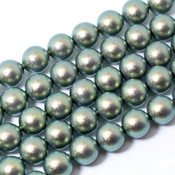 Round Pearl Swarovski (Круглый жемчуг Сваровски) 5810 Жемчуг Swarovski (Pearl) Iridescent Green