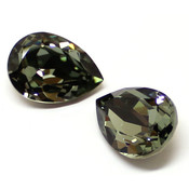 Fancy Stone (Капли) 4320 18х13 Капли Swarovski 4320 Black Diamond