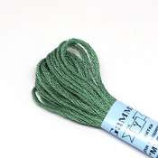 Нити, иглы, крючки Нитки для вышивания Мулине Гамма зеленые №088