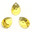 Подвески Сваровски капля Light Topaz