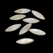 Бусины из натурального камня Перламутр бусины плоские веретено