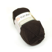 Пряжа, спицы, крючки Пряжа для вязания YarnArt Merino de luxe (темно-коричневый 116)