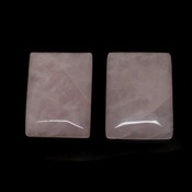  Кабошон прессованный камень Розовый кварц (прямоугольник)