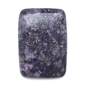 Кабошоны из натуральных камней Флюорит с пиритом кабошон 217036
