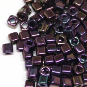Кубический бисер TOHO (ТОХО) Куб 3мм пурпурный ирис (85)