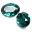 Round Stones Swarovski (Ювелирные кристаллы Сваровски) Oval Swarovski цвет Emerald (зеленый)
