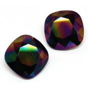 Round Stones Swarovski (Ювелирные кристаллы Сваровски) Кристаллы Swarovski 4470 цвет Rainbow Dark
