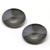 Round Stones Swarovski (Ювелирные кристаллы Сваровски) Oval Rivoli Swarovski Dark Grey