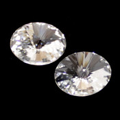 Round Stones Swarovski (Ювелирные кристаллы Сваровски) Oval Rivoli Swarovski Crystal