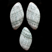 Кабошоны из натуральных камней Скарн комплект кабошонов №1701154