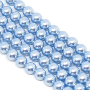 Round Pearl Swarovski (Круглый жемчуг Сваровски) 5810 Жемчуг Swarovski (Pearl) Light Blue
