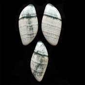 Кабошоны из натуральных камней Скарн комплект кабошонов №1708472