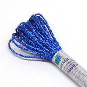 Мулине Нитки для вышивания Мулине Гамма металлик васильковый М-17