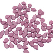 Бусины Preciosa Чешские бусины Pip матовые жемчужные темно-розовые