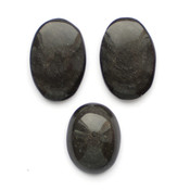 Кабошоны из натуральных камней Обсидиан кабошоны 210218
