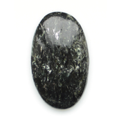 Кабошоны из натуральных камней Слюдит с пиритом кабошон 215474