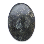 Кабошоны из натуральных камней Слюдит с пиритом 216169