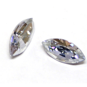 Round Stones Swarovski (Ювелирные кристаллы Сваровски) Navette Сваровски цвет Blue Shade