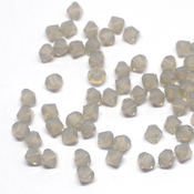  Биконусы Swarovski Light Grey Opal