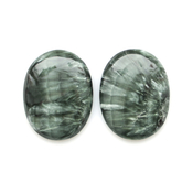 Кабошоны из натуральных камней Серафинит кабошон 260026