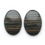 Кабошоны из натуральных камней Яшма пара кабошонов №216462