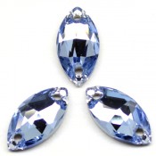 Sew-on Stones Swarovski (Пришивные кристаллы Сваровски) Наветы нашивные цвет Light Sapphire